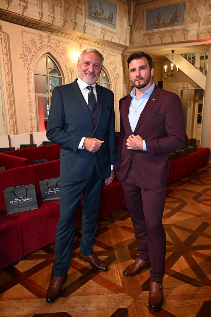 Jan se synem Matyášem Jan se synem Matyášem