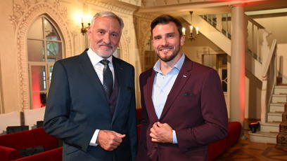 FOTO: Jan Čenský šel se synem Maytášem přehlídku Martiny Pipkové Loudové a Bandi.