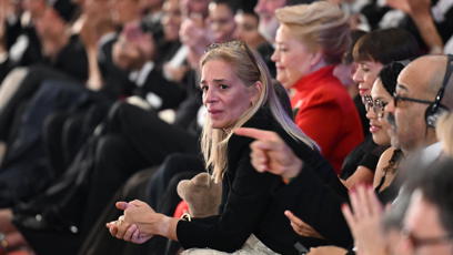 FOTO: Kateřina Bartošková byla během večera dojata k slzám, když byla řeč o jejím tatínkovi.
