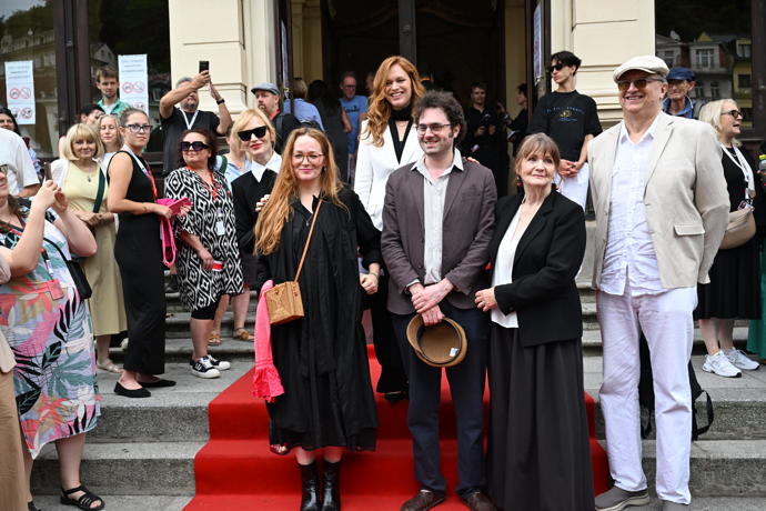Lela Geislerová, Ester Geislerová, Felix Geisler a Věra Geislerová.