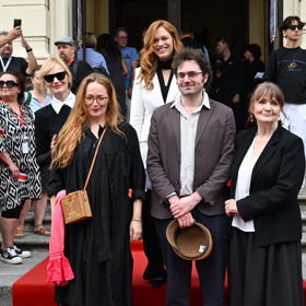 Lela Geislerová, Ester Geislerová, Felix Geisler a Věra Geislerová.
