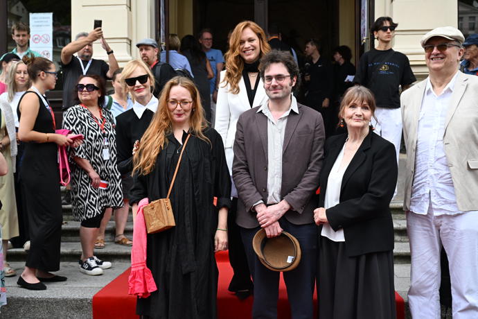 Lela Geislerová, Ester Geislerová, Felix Geisler a Věra Geislerová.