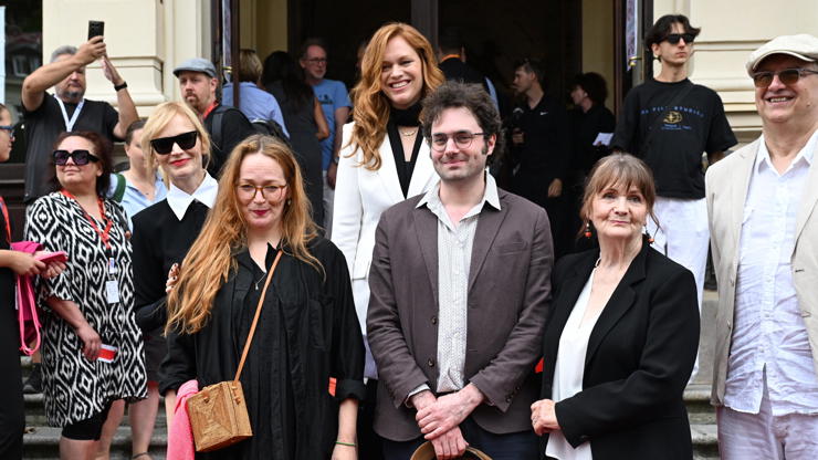 Lela Geislerová, Ester Geislerová, Felix Geisler a Věra Geislerová.