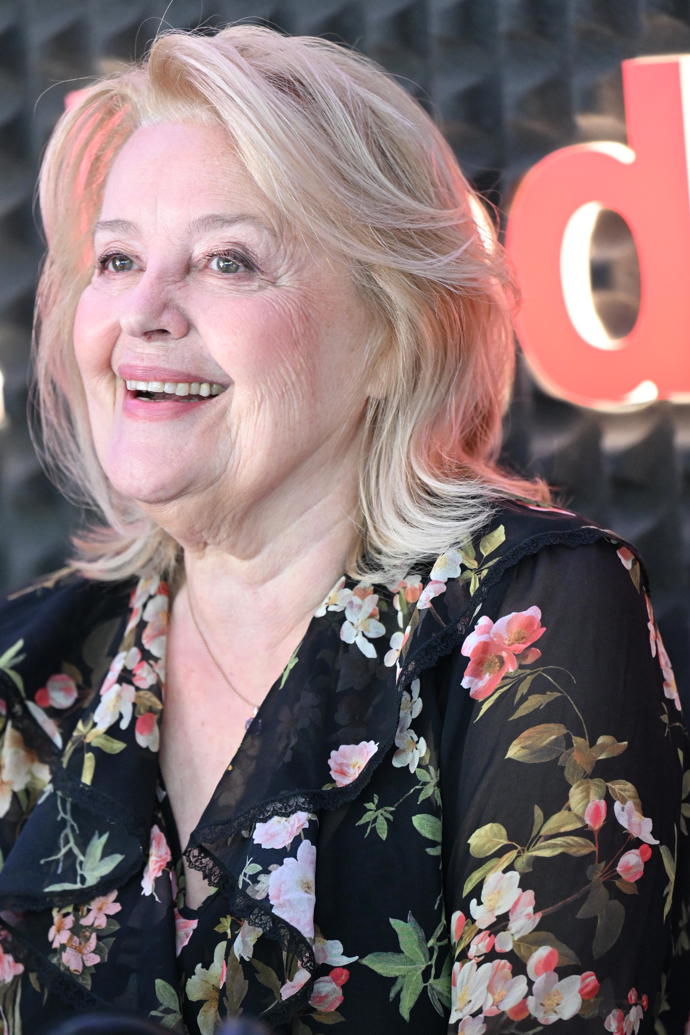 Herečka Magda Vašáryová ve Varech.