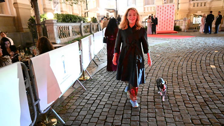 Dagmar Havlová se psi.