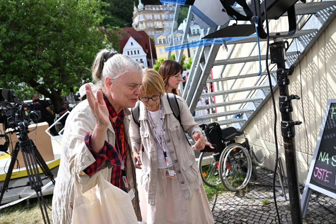 Herečka Zuzana Bydžovská vyrazila do Domu ČT.
