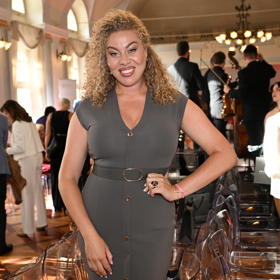 Zuzana Gamboa na přehlídce Martiny Pipkové Loudové.