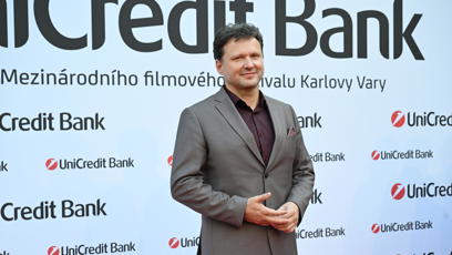 FOTO: Radek Vondráček na party UniCredit Bank ve Varech.