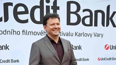 FOTO: Radek Vondráček na party UniCredit Bank ve Varech.