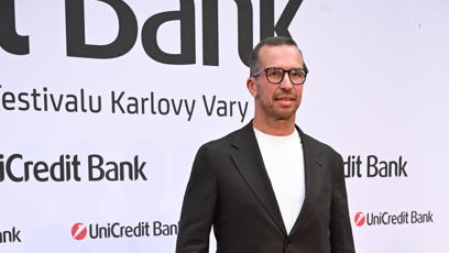 FOTO: Radek Štěpánek na party UniCredit Bank ve Varech.
