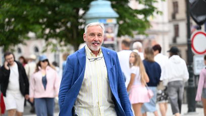 FOTO: Jan Čenský vyplazoval jazyk.