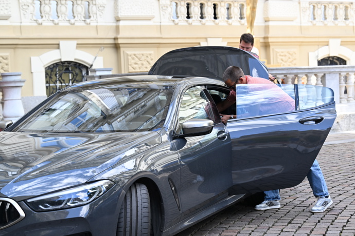 Janek Bartoška u grandhotelu Pupp.