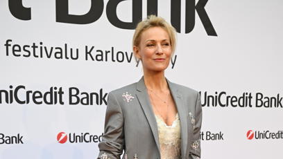 FOTO: Martina Šmuková na party UniCredit Bank ve Varech.