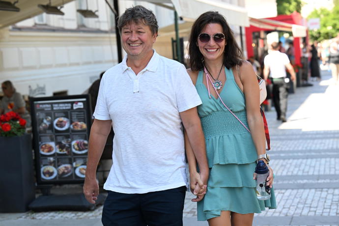 Karel Janák a Romana Goščíková. 
