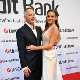 Andrea Verešová s Danielem Volopichem.