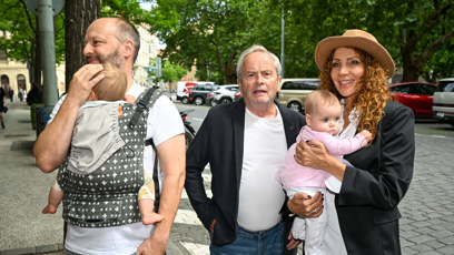FOTO: Olga Lounová ukázala svou roztomilou holčičku.
