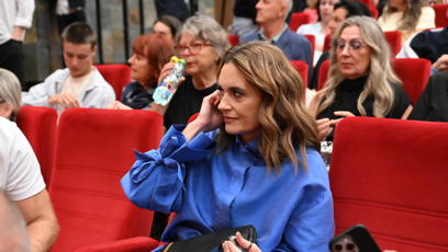 FOTO: Daniela Brzobohatá seděla osamoceně.