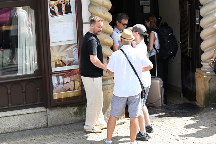 Jakub Prachař si vyrazil ven.
