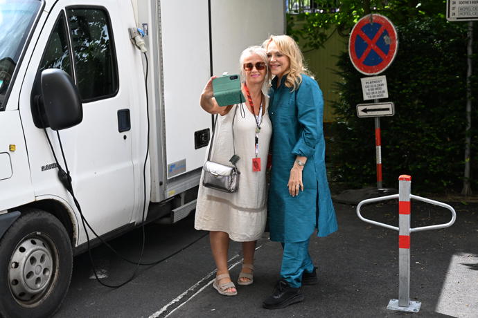 Dagmar Havlová selfie neodmítla.
