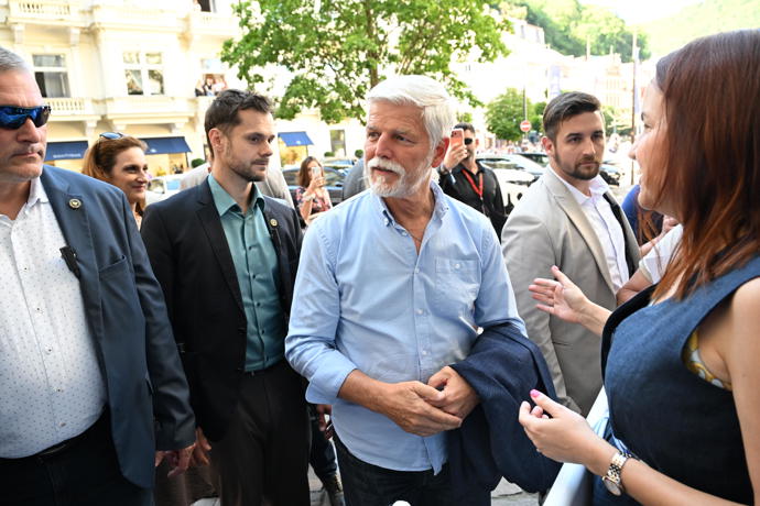 Prezident Petr Pavel byl velmi uvolněný.