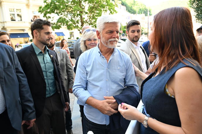 Prezident Petr Pavel byl ke všem velmi milý.