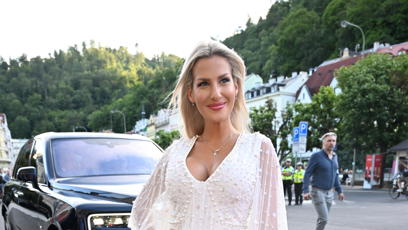 FOTO: Táňa Bystroňová na BMW party.