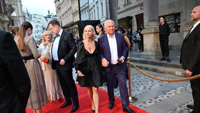 FOTO: Jaroslav Faltýnek na party UniCredit Bank ve Varech.