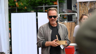 FOTO: Peter Sarsgaard měl dobrou náladu.