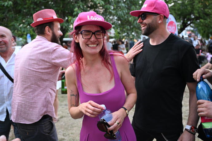 Markéta Gregorová se usmívala.