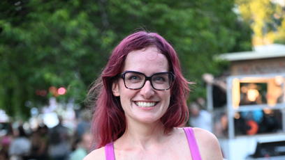 FOTO: Markéta Gregorová v růžovém.