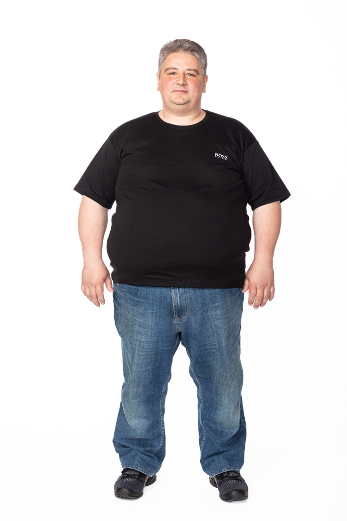 Pavol před proměnou.