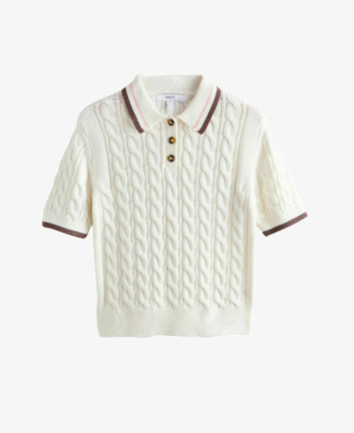 Pletené polo, Next, 820 Kč, prodává Zalando Pletené polo, Next, 820 Kč, prodává Zalando