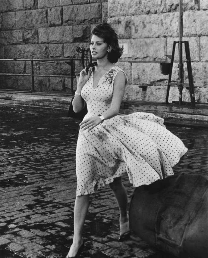 Puntíky nosila třeba už Sophia Loren...