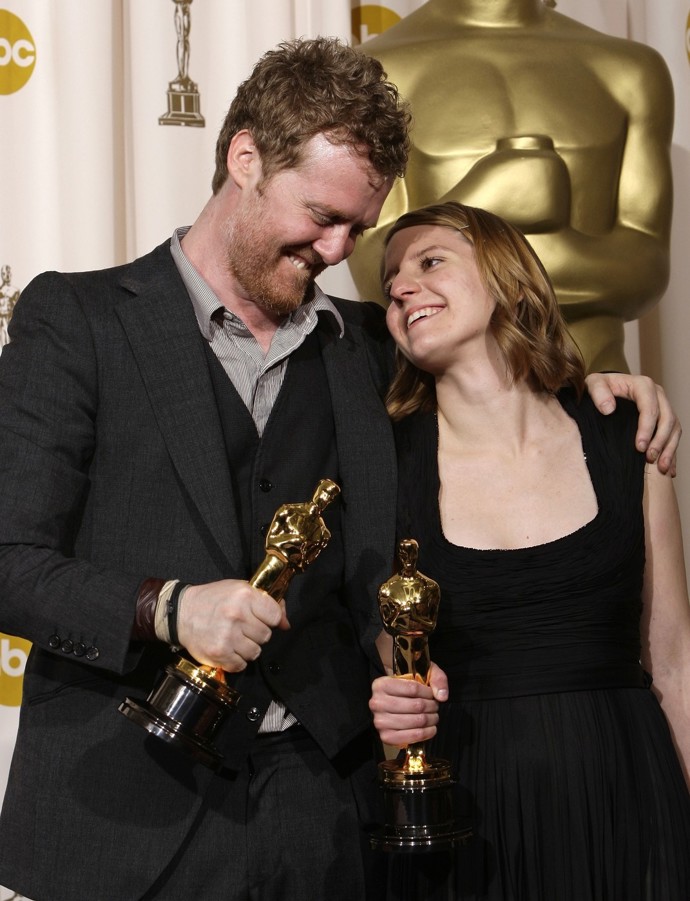 Markéta Irglová a Glen Hansard v době, kdy získali Oscara.