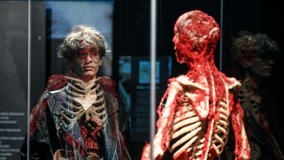 FOTO: Von Hagens vynalezl techniku plastinace lidských těl.