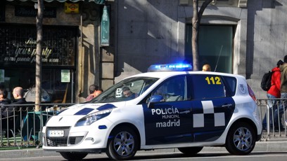 FOTO: Policie ve Španělsku.