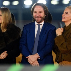 Dara Rolins s Pavlem Nedvědem a dcerou Laurou Homolovou.