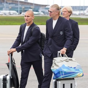 Erling Haaland si potrpí na luxusní značky tašek.