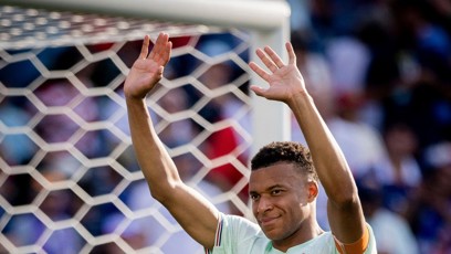FOTO: Kylian Mbappé na rasistické poznámky ostře zareagoval.