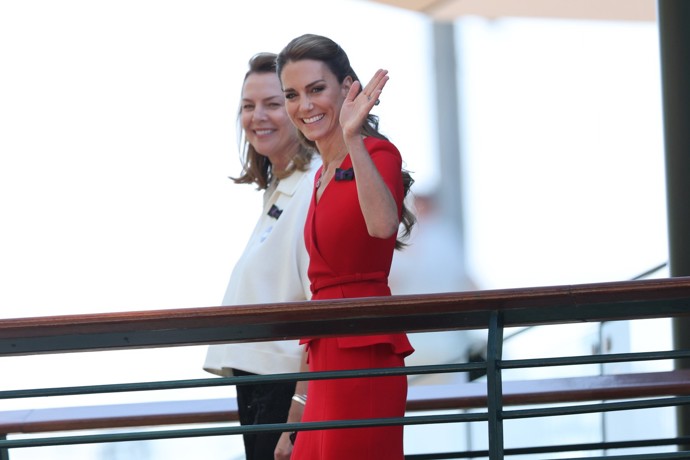 Kate Middleton na Wimbledonu. 
