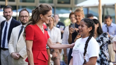 FOTO: Kate Middleton oplývala dobrou náladou.