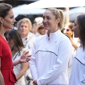 Kate Middleton rozdávala úsměvy. 