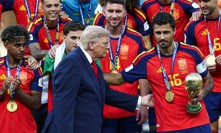 Donald Trump přišel na finále MS.
