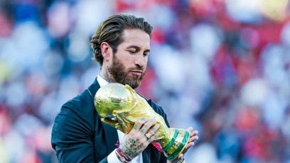FOTO: Sergio Ramos na finále MS ve fotbale.