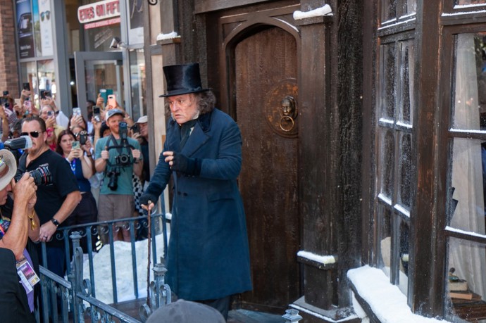 Johnny Depp v kostýmu.