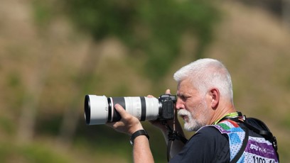 FOTO: Prezident Petr Pavel jako fotograf na Velké ceně Maďarska Formule 1