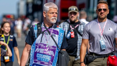 FOTO: Prezident Petr Pavel jako fotograf na Velké ceně Maďarska Formule 1