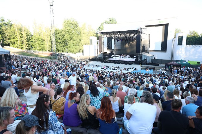 Koncert Diany Ross v Plzni.