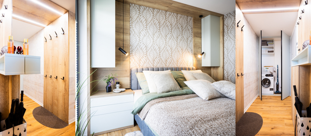 Z bytu 2+kk vznikl apartmán s vanou nad střechami Brna Z bytu 2+kk vznikl apartmán s vanou nad střechami Brna