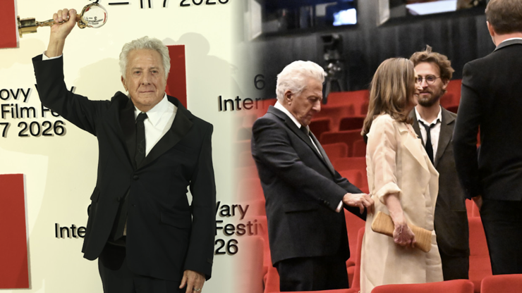 Dustin Hoffman v Thermalu.